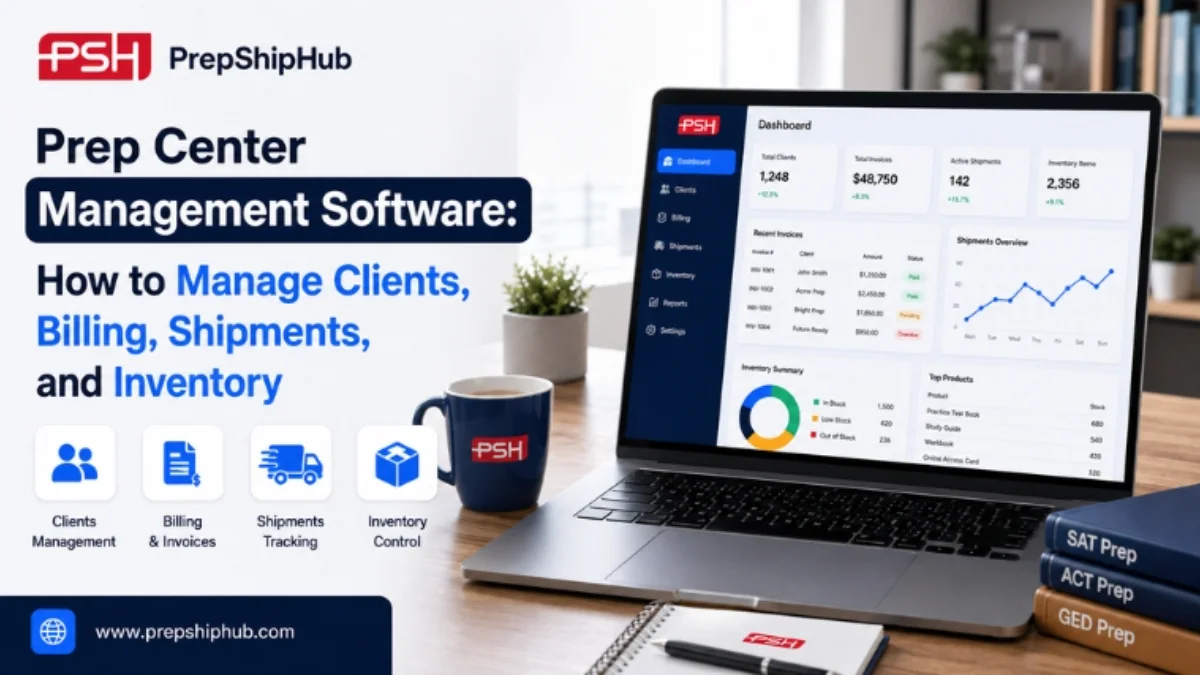 Prep Center Management Software